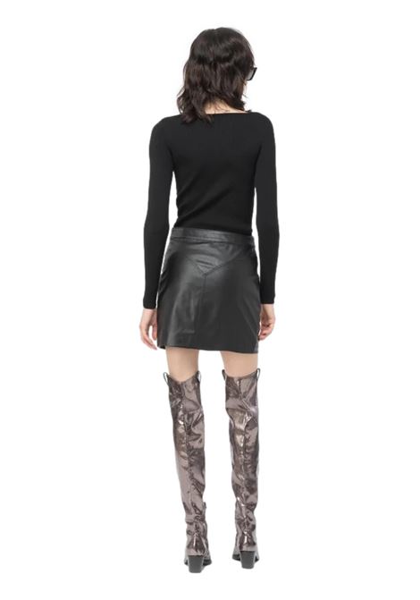 LOVE BIRDS BUCKLE TIGHT SHIRT PINKO | sweaters | 101846 A15SZ99